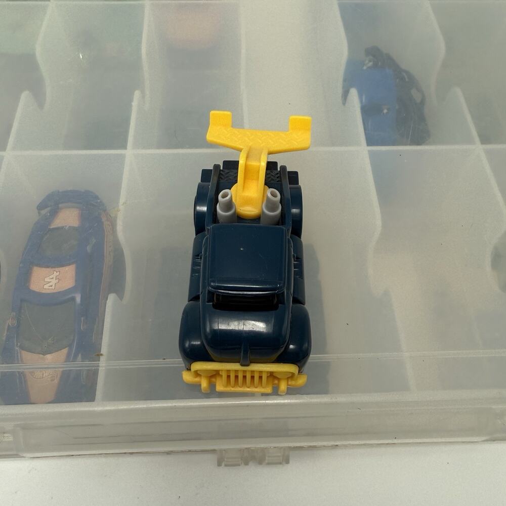 Hot Wheels 1968 Tow Truck Wrecker 1/64 scale 1994 Mattel, Inc Blue Yellow 3 Inch - Picture 6 of 7